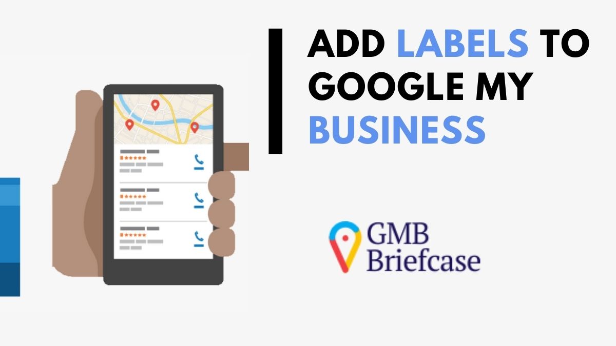 add labels to google my business
