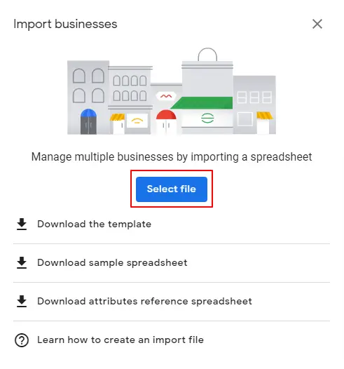 Importing Businesses In Google My Business Account
