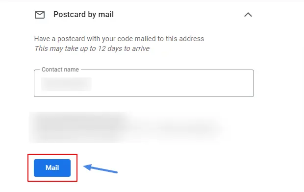 Requesting A Postcard For Google My Business Verification