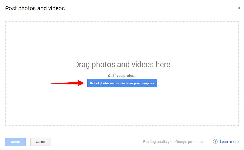 Upload Your Photos To Google Business Account