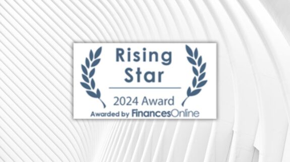 Rising Star 2024 Award by FinancesOnline