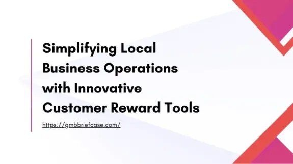 Simplifying Local Business Operations: Visual representation of innovative customer reward tools that streamline loyalty programs for local businesses.