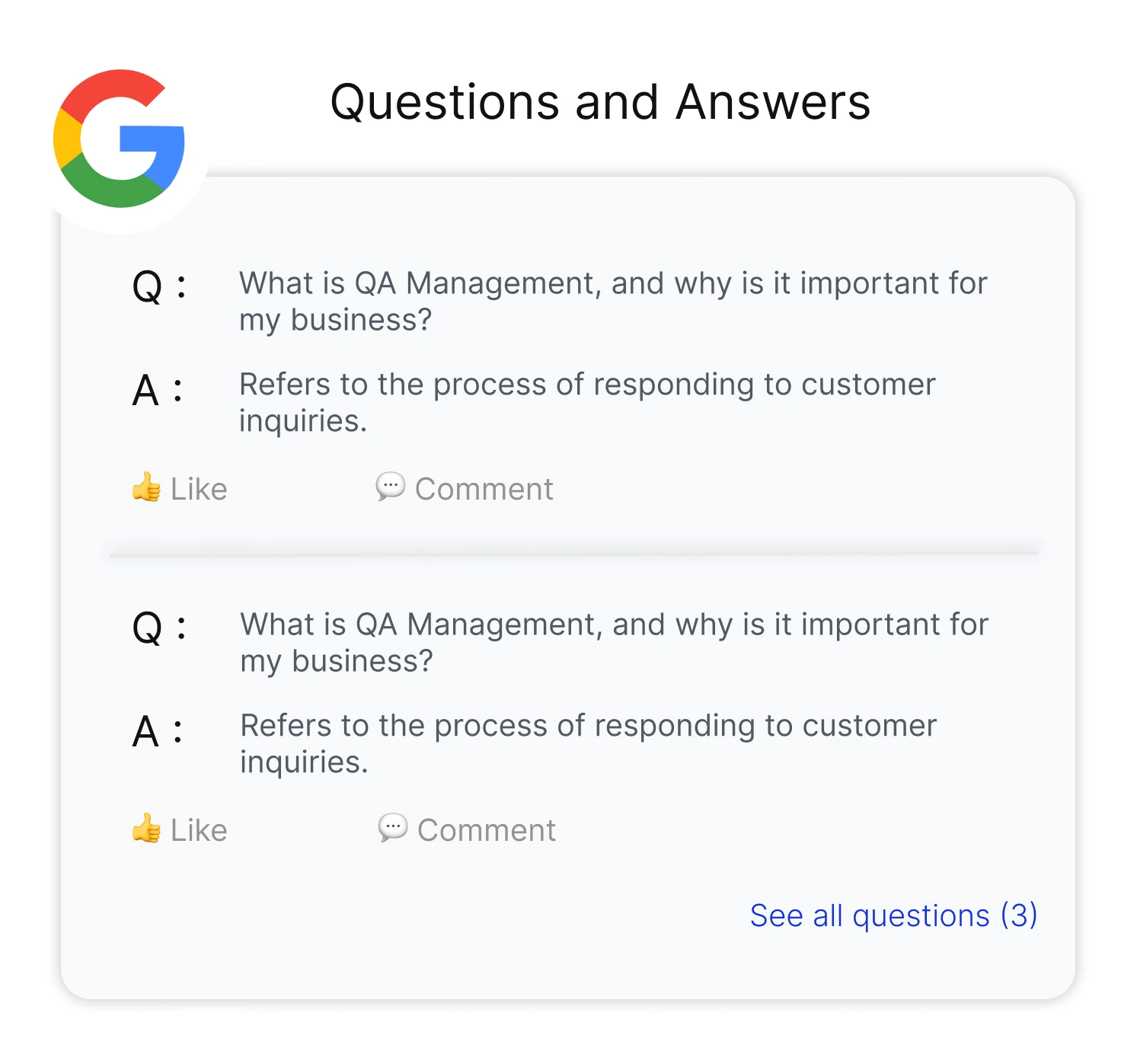 GBP QA Management