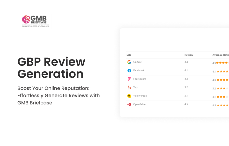 Generate Review Generation